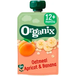 Organix 12+M Havermout, Abrikoos & Banaan Knijpfruit Online