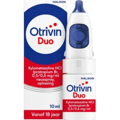 Otrivin Duo Xylometazoline HCl Ipratropium Br, 0,5/0,6 mg/ml Neusspray Sale