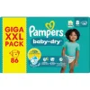 Pampers Baby-Dry Maat 8 Luiers New