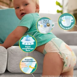 Pampers Baby-Dry Maat 4+ Luiers Hot