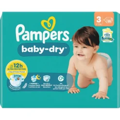 Pampers Baby-Dry Maat 3 Luiers Discount