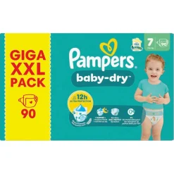 Pampers Baby-Dry Maat 7 Luiers New