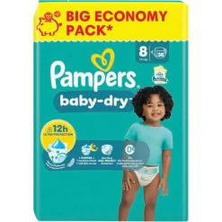 Pampers Baby-Dry Maat 8 Luiers Outlet