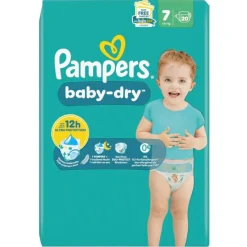 Pampers Baby-Dry Maat 7 Luiers Discount