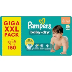 Pampers Baby-Dry Maat 3 Luiers Best