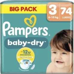 Pampers Baby-Dry Maat 3 Luiers