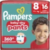 Pampers Baby-Dry Pants Maat 8 Luierbroekjes Discount