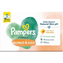 Pampers Harmonie Protect & Care Calendula Babydoekjes Discount
