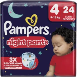 Pampers Night Pants Maat 4 Luierbroekjes Best
