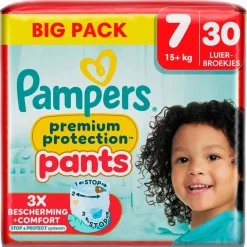 Pampers Premium Protection Pants Maat 7 Luierbroekjes Outlet