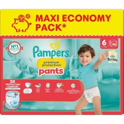 Pampers Premium Protection Pants Maat 6 Luierbroekjes Hot