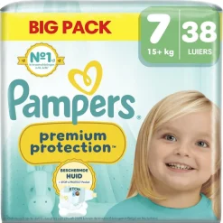 Pampers Premium Protection Maat 7 Luiers Discount