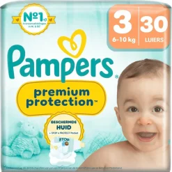Pampers Premium Protection Maat 3 Luiers Online