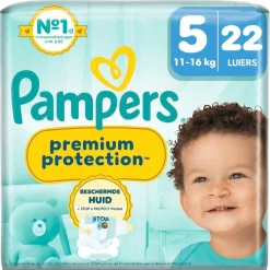 Pampers Premium Protection Maat 5 Luiers New