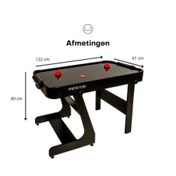 Pegasi airhockeytafel Airstream 4ft inklapbaar Clearance