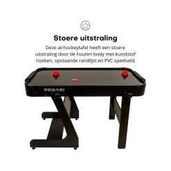Pegasi airhockeytafel Airstream 4ft inklapbaar Clearance