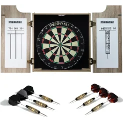 Pegasi dartbord cabinet set Classic Discount