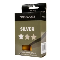 Pegasi 1 ster pingpong ballen 6st.
