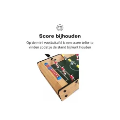 Pegasi Voetbaltafel Mini Discount