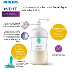 Philips Avent Natural Airfree SCY673/01 1+M Babyfles New