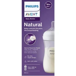 Philips Avent Natural Response SCY903/01 1m+ Babyfles met Natuurlijke Zuigreflex Flesspeen Best
