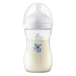 Philips Avent Natural Response SCY903/67 1m+ Koala Babyfles met Natuurlijke Zuigreflex Flesspeen Clearance