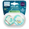 Philips Avent Soother Ultra Air 6-18M SCF376/28 Nighttime Fopspeen Sale