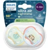 Philips Avent Soother Ultra Air 0-6M SCF376/24 Nighttime Fopspeen Hot