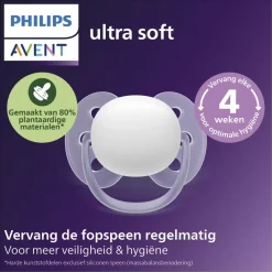 Philips Avent Ultra Soft SCF091/43 Fopspeen Clearance