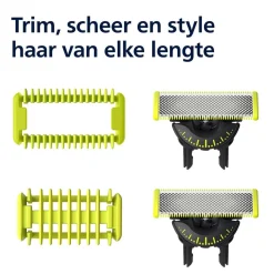 Philips OneBlade 360 QP624/50 Bodykit Navulmesjes Hot