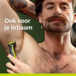 Philips OneBlade 360 QP624/50 Bodykit Navulmesjes Hot