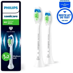 Philips Sonicare W2 Optimal White HX6062/87 Opzetborstels Online
