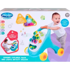 Playgro Sensory Explorer Music and Lights Activity Walker Hot