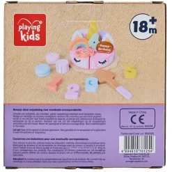Playing Kids Unicorn Verjaardagstaart New