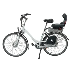 Polisport Achterzitje Guppy Junior licht/donker grijs Hot