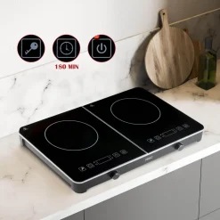 PRIMO PR303IKP Dubbele Inductiekookplaat New