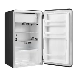 PRIMO PR151RKZ Energie E Retro Koelkast 93 L Hot