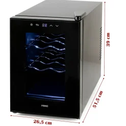 PRIMO PR168WK Energie E Wijnkoeler 6 flessen Discount