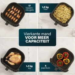 Princess 182061 Digital Aerofryer 6,5L 1800W New