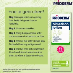 Prioderm Dimeticon Anti-Luislotion Clearance