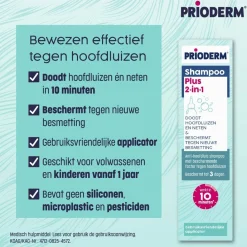 Prioderm Shampoo Plus Anti-hoofdluisshampoo Outlet