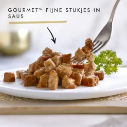 Gourmet Purina Gold Fijne Hapjes in Saus Kattenvoer Clearance