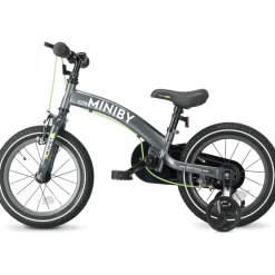 Qplay Miniby 3-in-1 kinderfiets – Grijs Hot