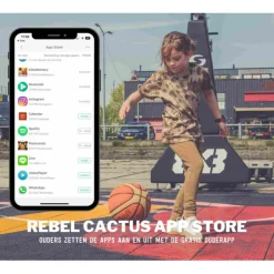 Rebel Cactus GPS Kindersmartwatch GO incl. gratis Lebara simkaart met tegoed Discount