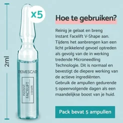 Remescar Instant Facelift V-Shape Ampullen Clearance