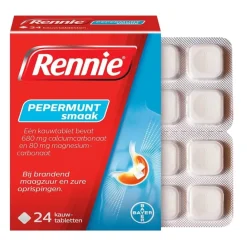 Rennie Pepermunt Kauwtabletten Sale