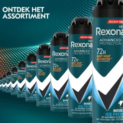 Rexona Men Advanced Protection Invisible Ice Antitranspirant Spray Clearance