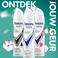 Rexona Women Advanced Protection Cotton Dry Antitranspirant Spray Clearance