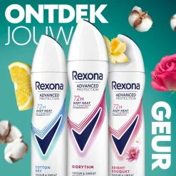Rexona Women Advanced Protection Biorythm Antitranspirant Spray