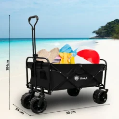 Rijoka Bolderkar Opvouwbaar Telescopische Stang en Crosswielen Sale